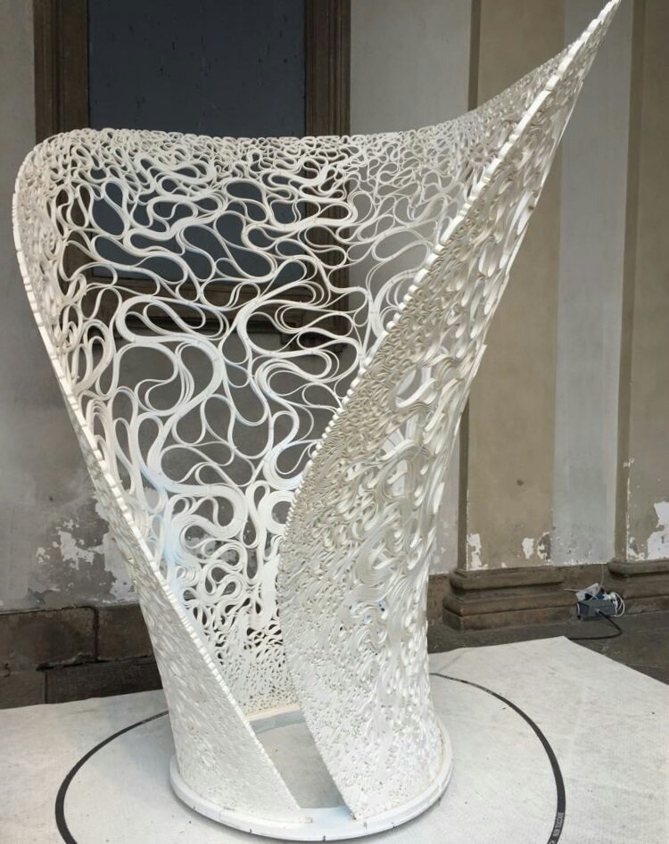 sara_folch's tweet photo. "Thallus for White in the City", an experimental structure created by @ZHA_News
@whiteinthecity #ZHA #Thallus #ZHACoDe #mdw2017 https://t.co/SiHBF2su23