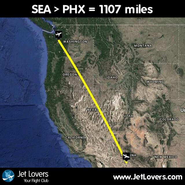 TheBusTour's tweet image. My flight #316 on #JetLovers: SEA &amp;gt; PHX - another 1107 miles in the air! jetlovers.com/flight/1767235/