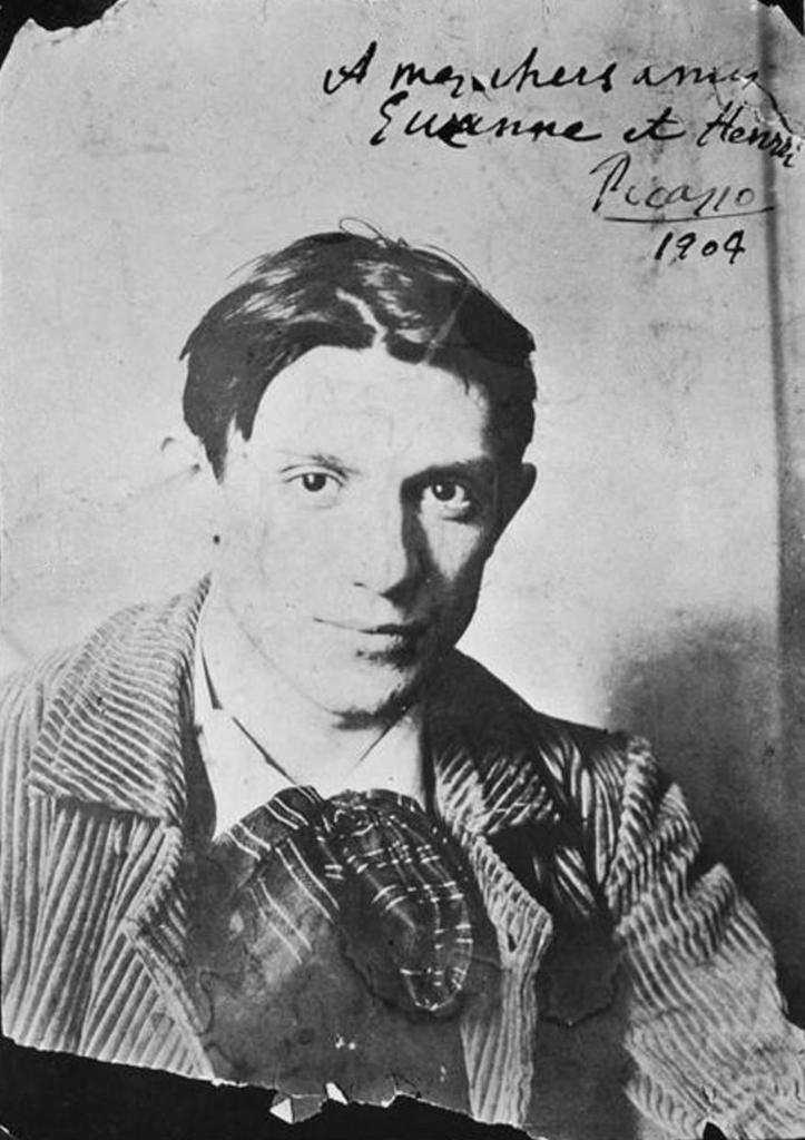 Check Out What Pablo Picasso Looked Like  in 1904 