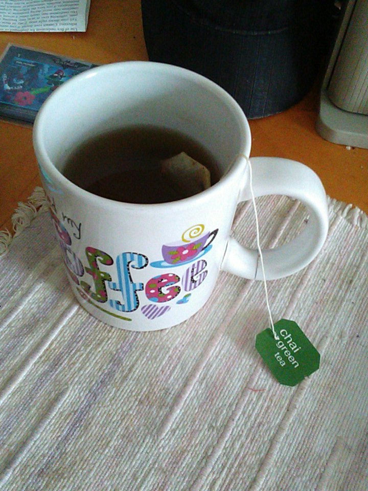 True Verbal Diarrhea on Twitter "Chai green tea, like drinking hot