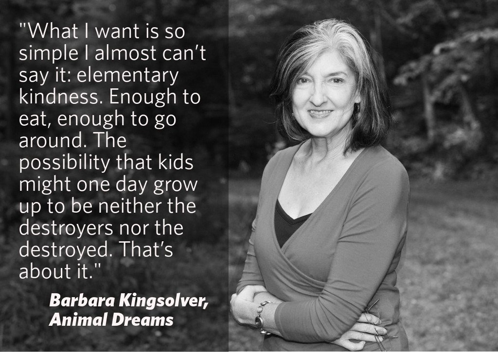 Happy Birthday Barbara Kingsolver!
 