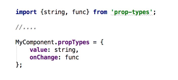 With new separate prop-types package it is finally possible to import every single type directly and get very neat propTypes definition