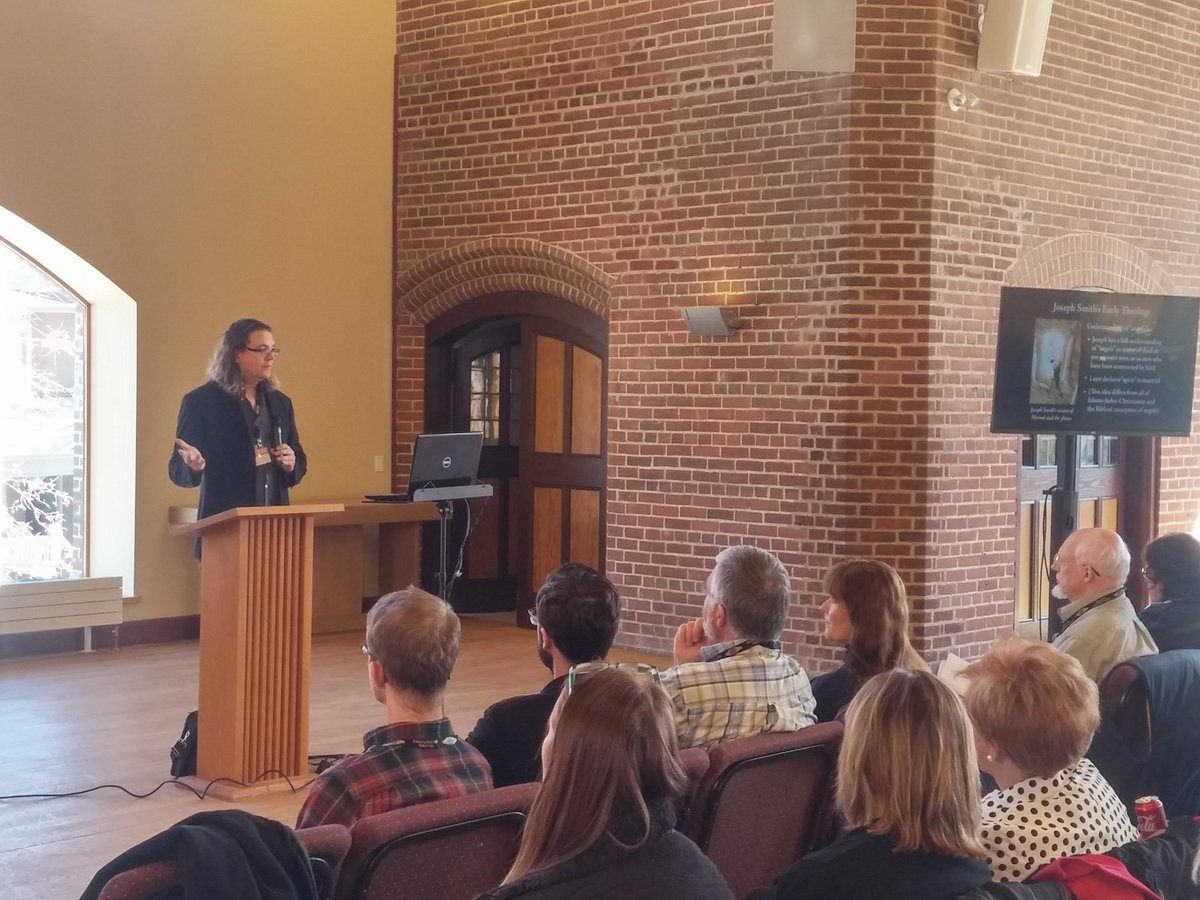 SunstoneToronto's tweet photo. John Hamer presenting "War in Heaven? The Mistake that Overturns the Plan of Salvation" https://t.co/Tv0KNtw8Ke