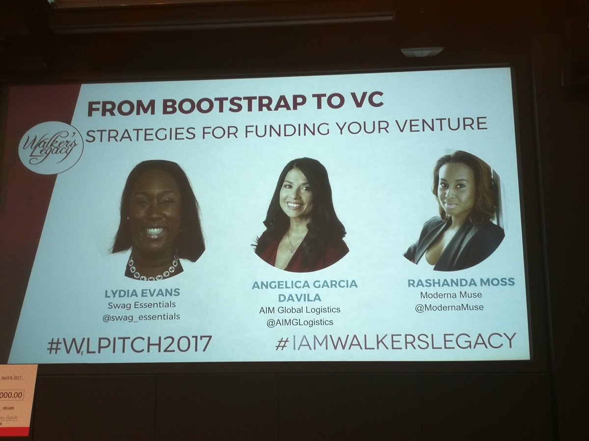 briantippens's tweet photo. .@swag_essentials @AIMGLogistics @ModernaMuse sharing powerful lessons @walkerslegacy #wlpitch2017 sponsored by @HPE #iamwalkerslegacy https://t.co/AS4WCHhOSR