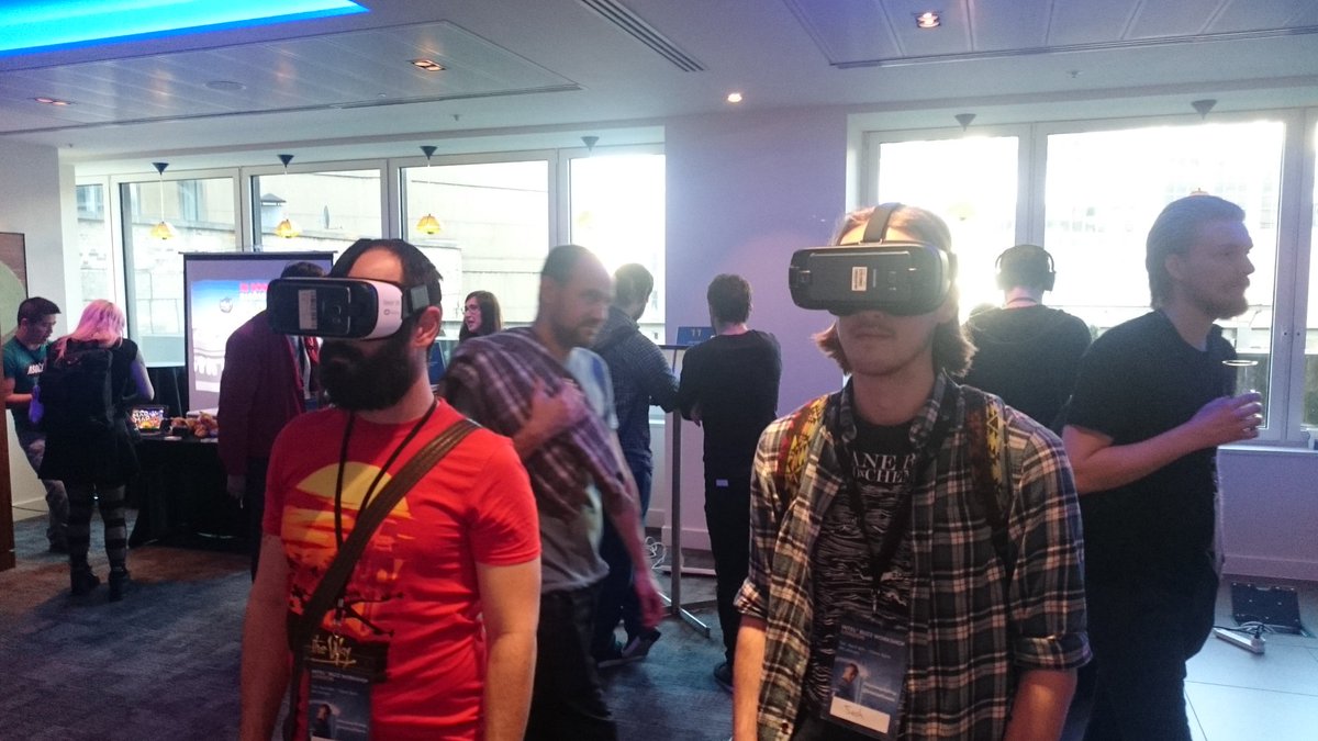 RGBirdGames's tweet photo. We're showcasing VRapids today at the @IntelGaming  #BuzzWorkshop London from 6pm - 9pm https://t.co/IcvsNJf2xb #gamedev https://t.co/8CK3cOIxLG