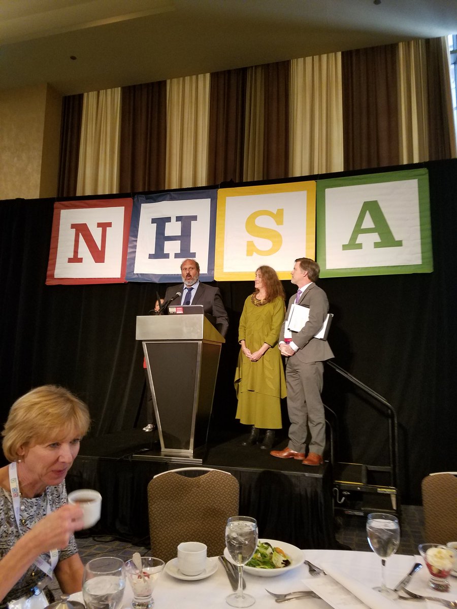 NHSA Awards of Excellence honorees Florida ruled #EducareSchools sponsoring the luncheon