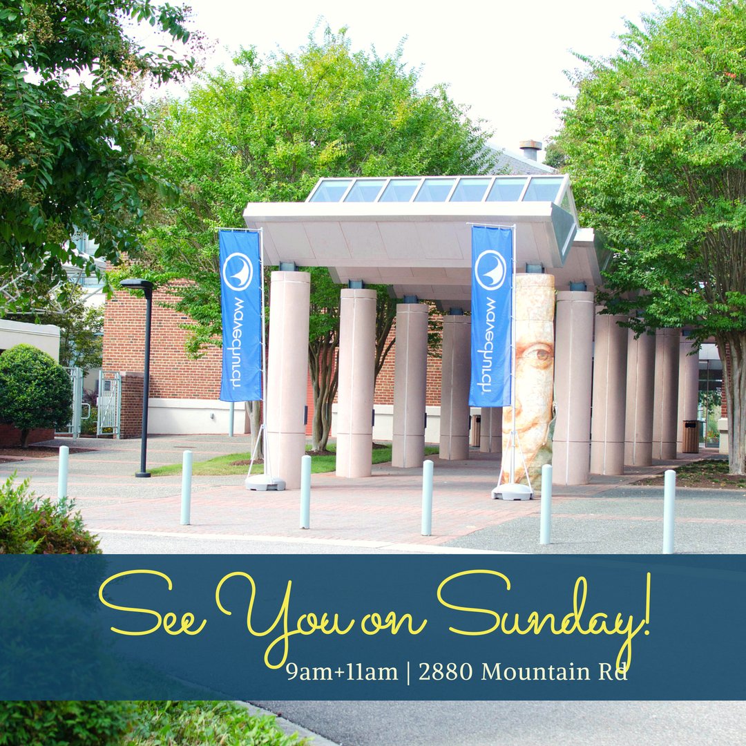 waveRVA's tweet photo. It's BEAUTIFUL today! And tomorrow's just as gorgeous! Hope you enjoy the sun, and we'll see you tomorrow morning at church! 9+11am #waverva https://t.co/DFBhHSdpBm