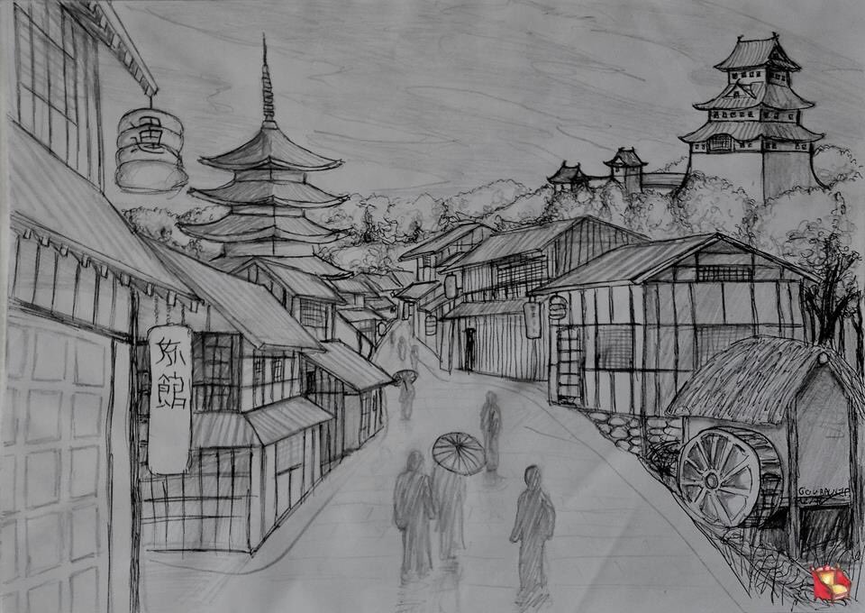 ELIAREycreation's tweet photo. Dessin: route marchande japonais
Drawing: Japanese trade route https://t.co/9mwZQKTbSL