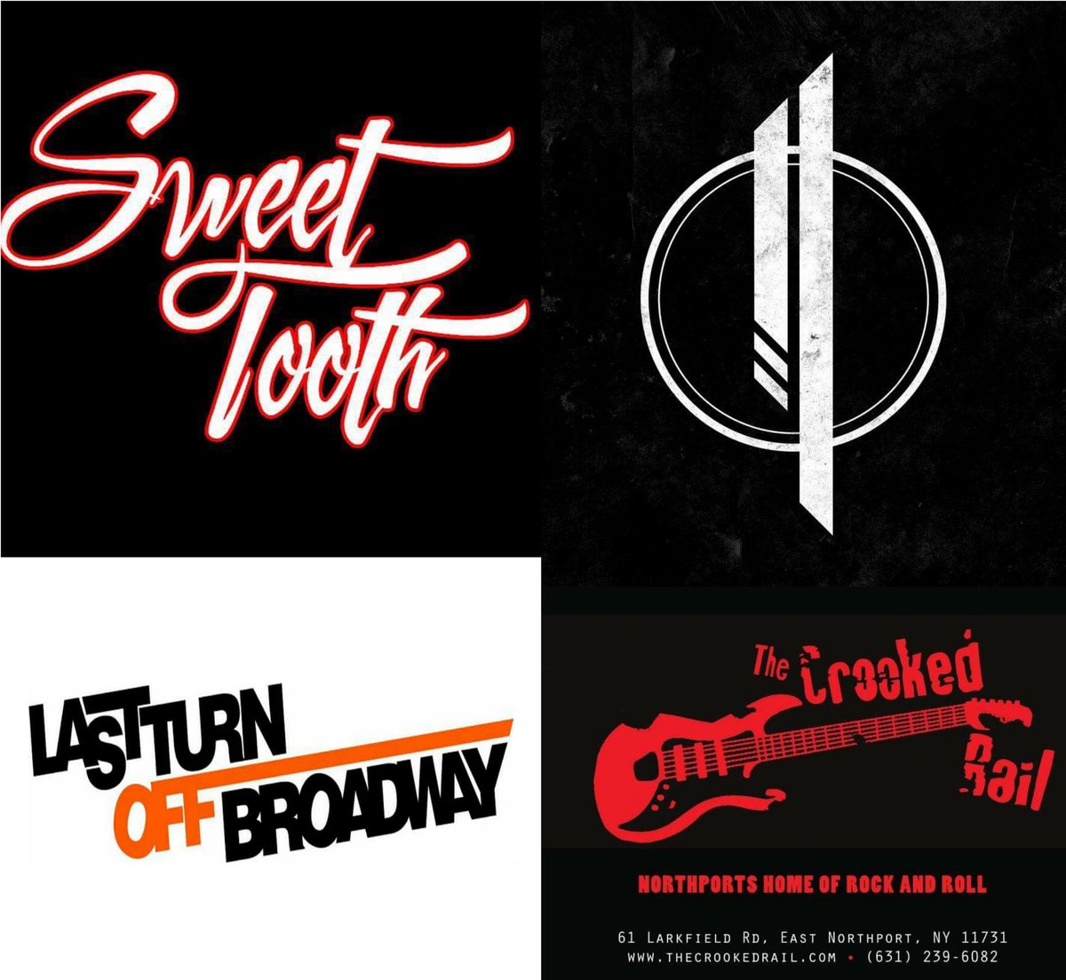 LTOBroadway's tweet photo. May 20th at @crooked_rail is going to crazy! #rock #music #live #concert #LongIsland #LTOB #SweetTooth #iIgnite https://t.co/YiY5tNxzSz