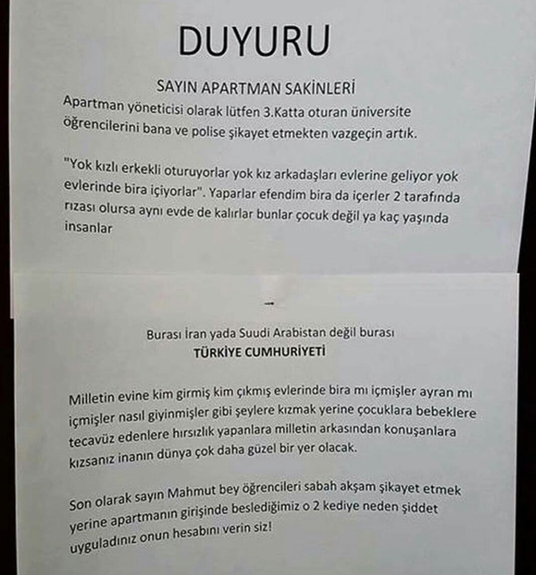"Ülkeyi de sen yönetsene sayın yönetici" diyesim geldi