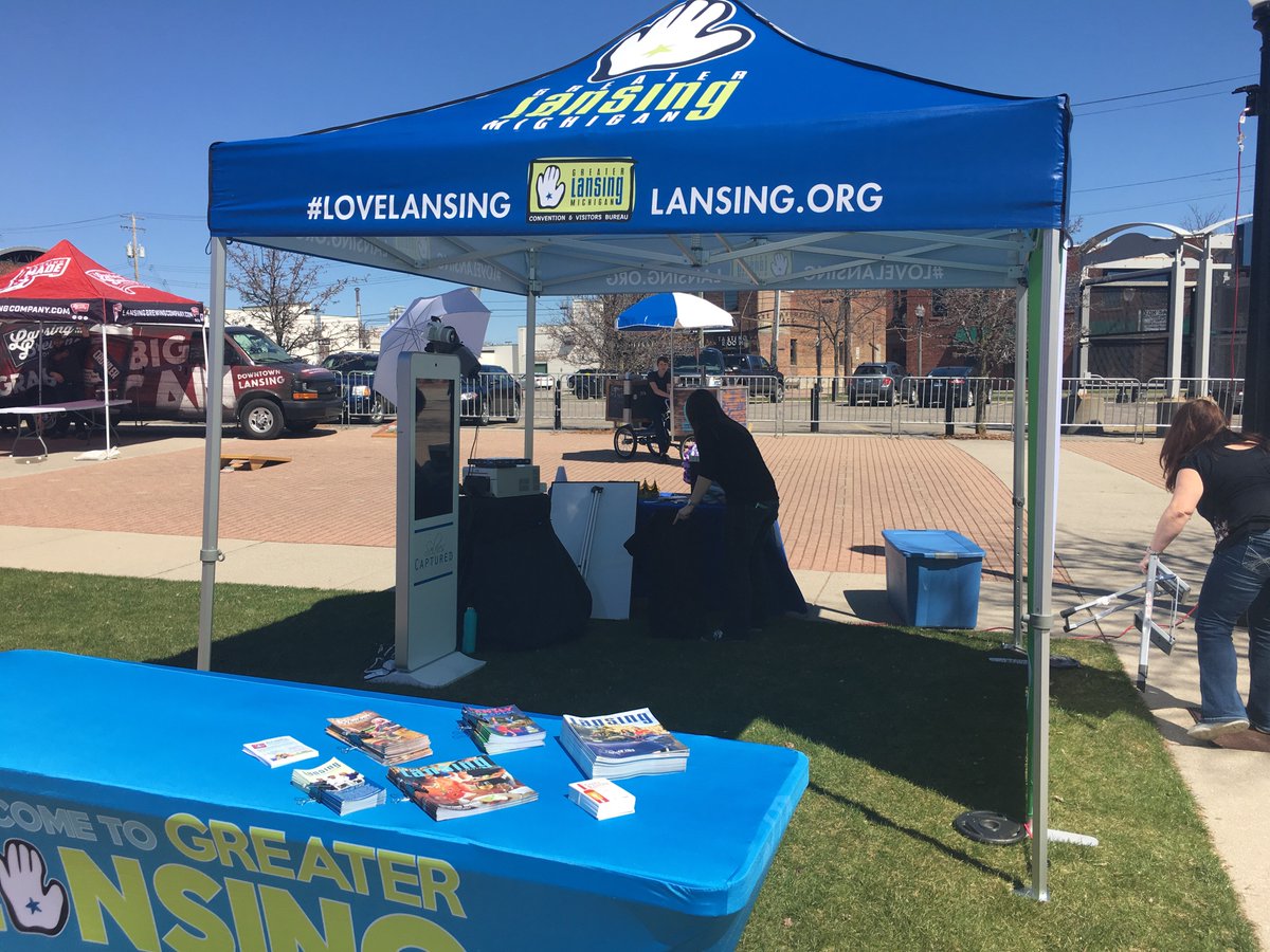 GreaterLansing's tweet photo. Selfies captured #photobooth #lugnuts #openingday #blockparty https://t.co/3uKabQKqm7