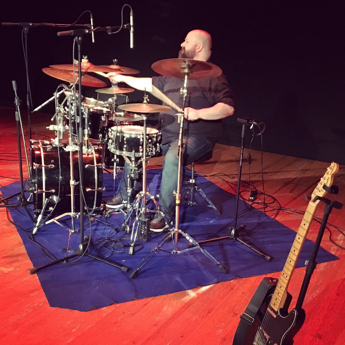 Soundcheck in Klaipeda... @ Klaipeda, Lithuania instagram.com/p/BSopTwgAOco/ #klaipeda #Lithuania