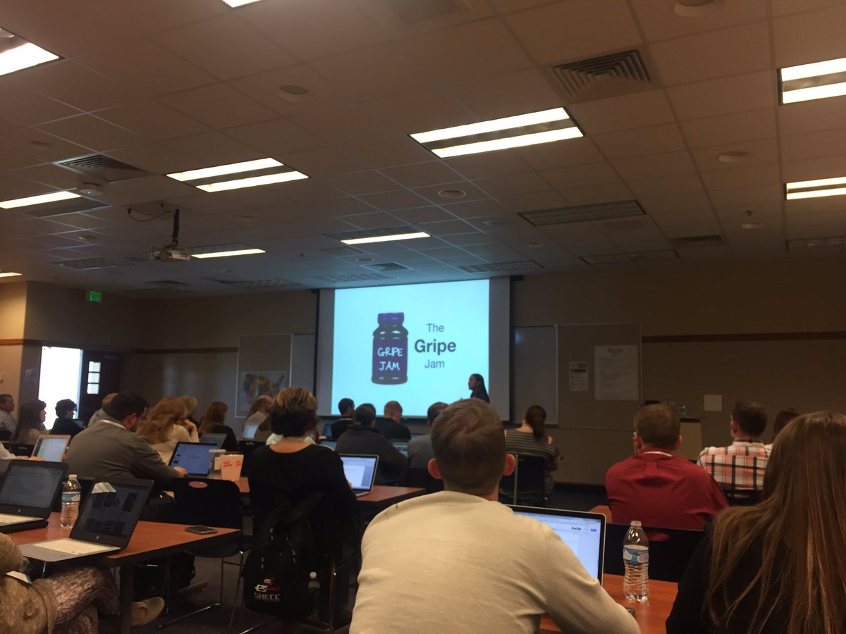 fcssuper2011's tweet image. The Gripe Jam is definitely a problem based learning strategy. #awesome #hashtagproblems @MsMagiera Great learning!