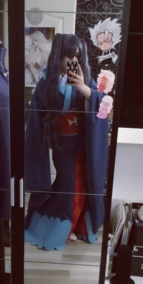 momtauri's tweet photo. #PrincessMikotsu #MikotsuHime #Wadanoharaandthegreatbluesea #fishprincess #deadfish #UnstoCos #Toushi #wip #95%done https://t.co/pvA2L8LLQ9