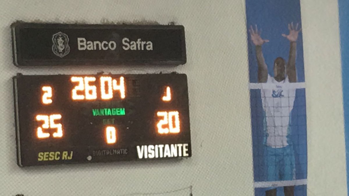 giovanegavio's tweet photo. Terceiro set é nosso!!! 25-20 !!! Vamos fechar esse jogo, @sescrjvolei !! #juntossomosmaisqueumtime #sescrjvolei #equipeGG #superligaB https://t.co/WXNH7pmMoi