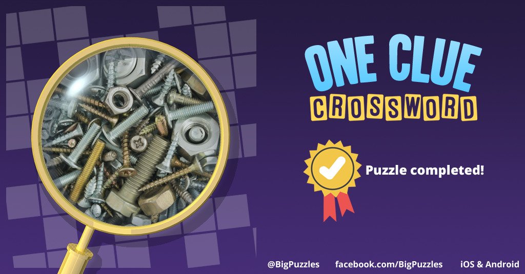 askradski54's tweet photo. I completed a puzzle in One Clue Crossword. Play now for free!
https://t.co/NmmrlgCgPP #OneClueCrossword https://t.co/ROQliIRkG1