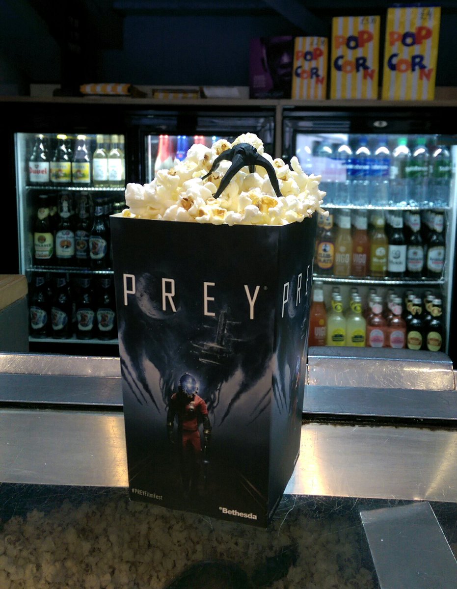 PreyGame's tweet image. Doors open in 15 minutes for our London #PreyFilmFest @ThePCCLondon with #PSAccess