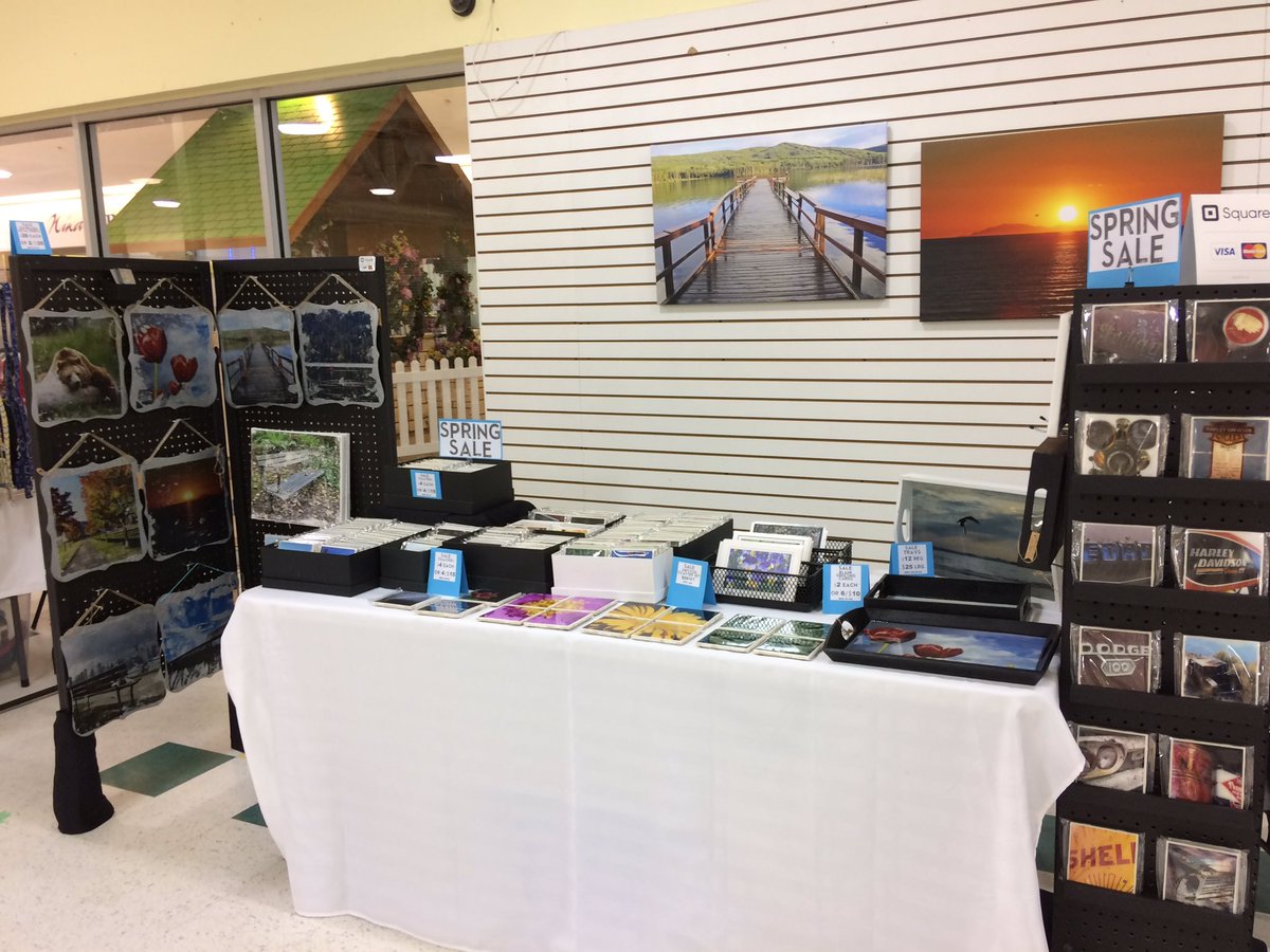 Don't forget, we're at Sahali Mall until 2pm! #kamloops #craftfair