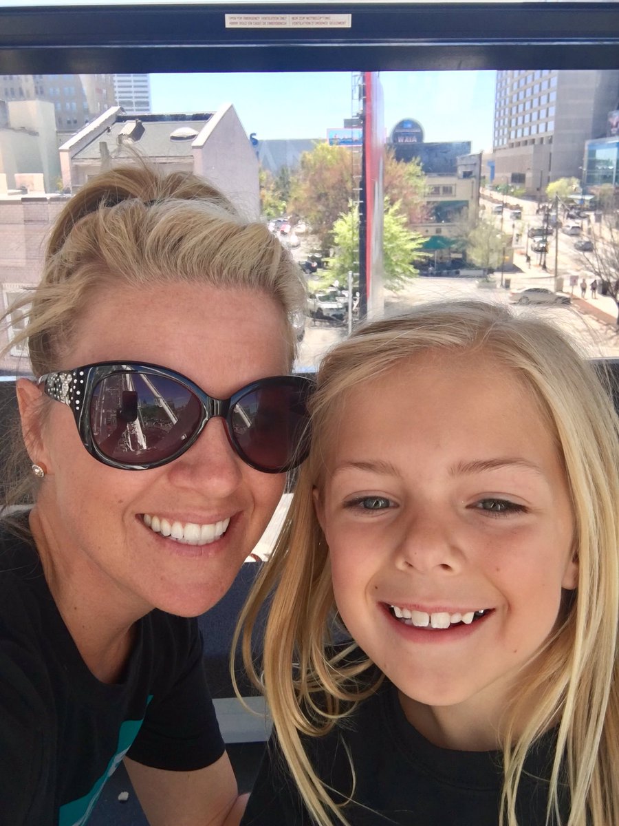 AngelaDTaylor's tweet photo. Taking in the #Atlanta views #Skyview #Cheerweekend https://t.co/3SrroCvXgp