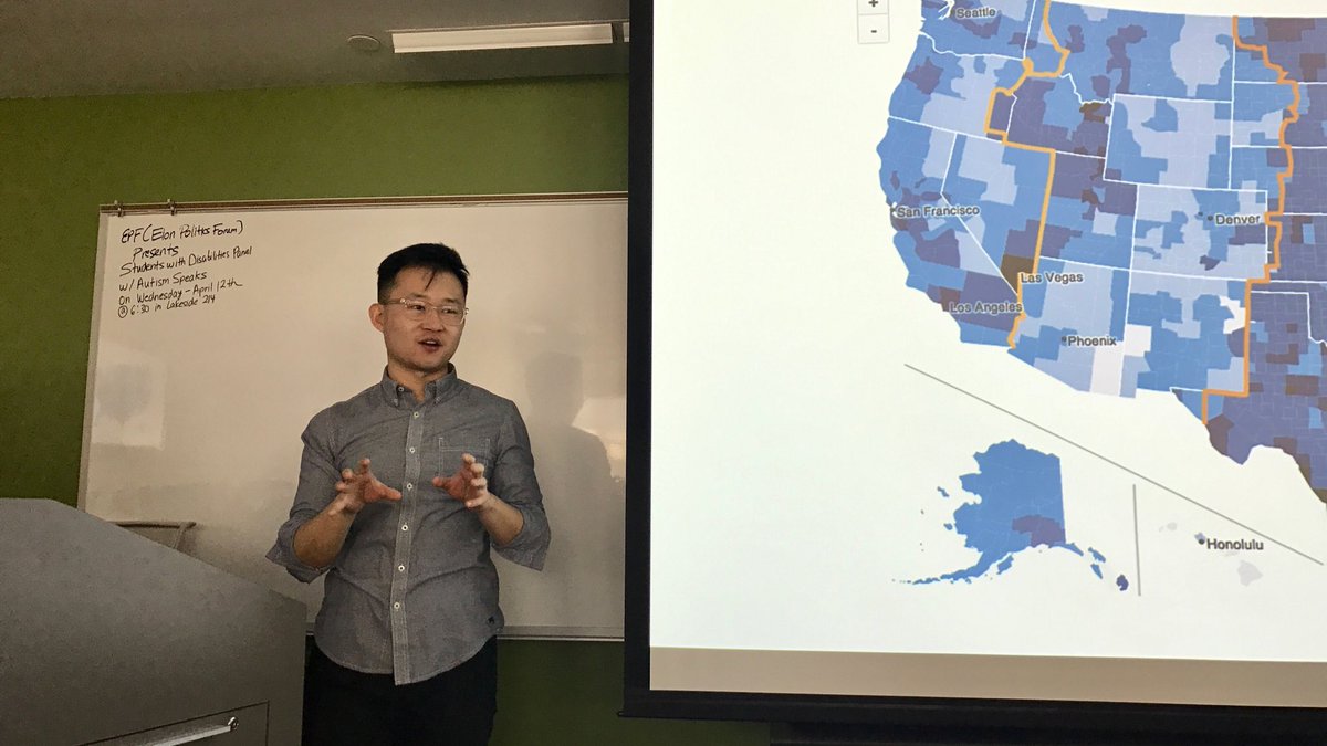 natalie_allison's tweet photo. Thanks, @FrankieBi, for showing us @spj_tweets folk a good time with Google Fusion Tables. #2017SPJ2 https://t.co/m6uOquiqNg