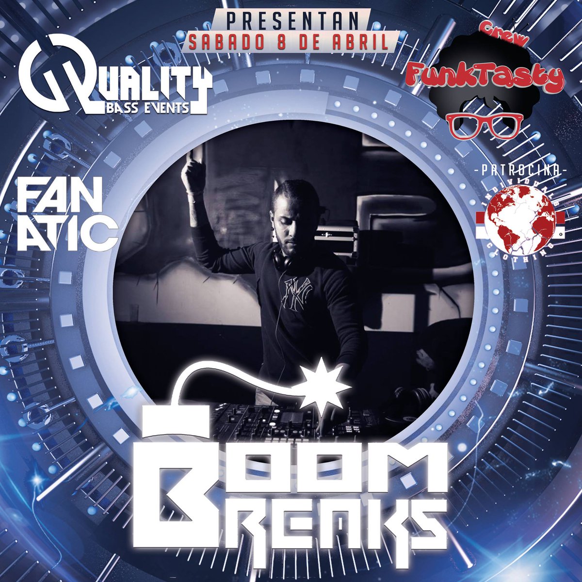 8zero8Club's tweet image. ❤️ Boom Breaks, antiguo ganador DJ revelacion en los premios IBA y una pieza induscutible en la escena breakbeat, estas preparado para hoy?