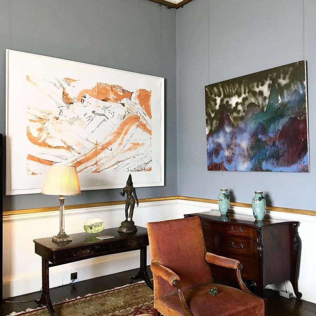 clarewoodstudio's tweet photo. #sidneynolan @sidneynolantrust @harewoodhouse nice to see me and Sidney #clarewoods #lithography #largescaleprint https://t.co/kDf5ntCaRR https://t.co/s6aCOEuFSq