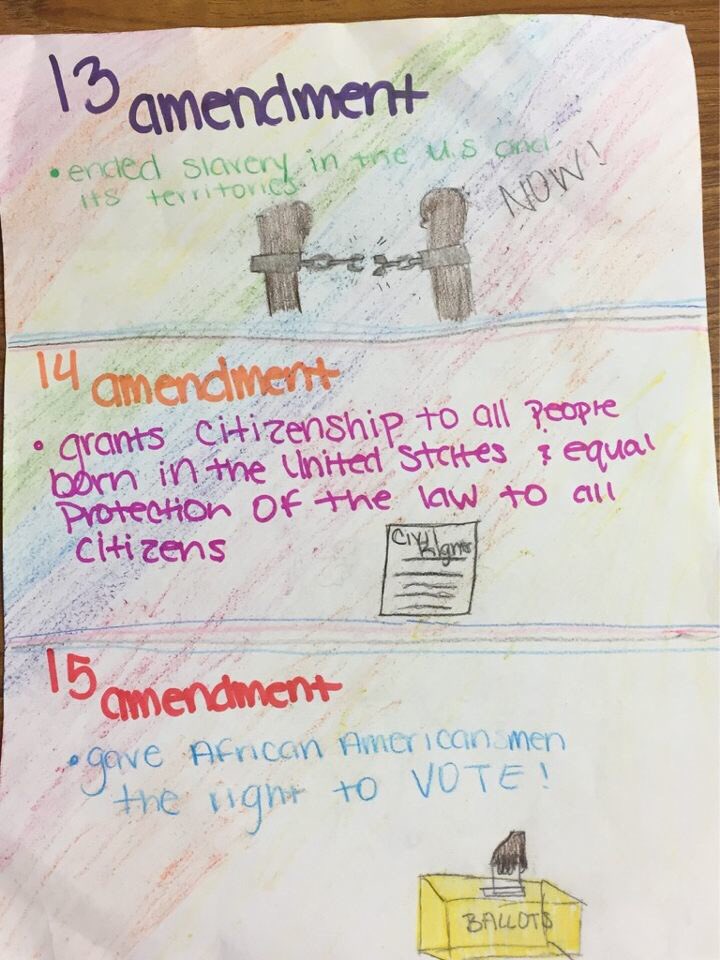 kdherrer's tweet photo. Working on Reconstruction Amendments in McMeans #8thss @EctorEagles @MsGarciaEMS @RussellAmy_87 @lmnorrid #ectransform #ectortlapirate https://t.co/GtUHBm0TJp
