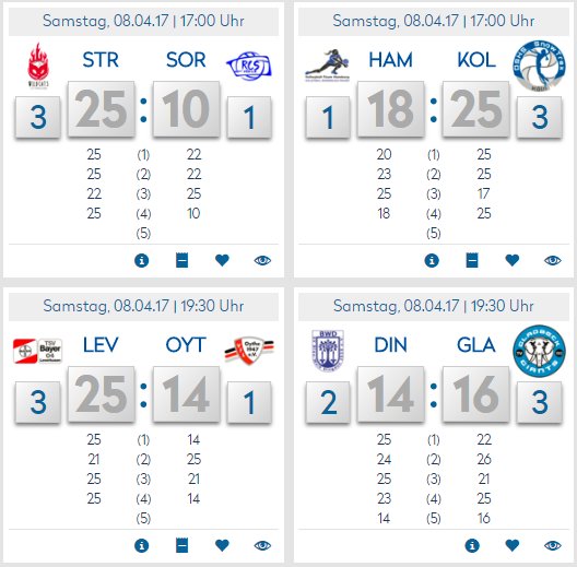 VOLLEYBALL_BL's tweet photo. In der #2blnf fällt die Titelentscheidung am letzten Spieltag. Leverkusen und @DSHS_SnowTrex im direkten Duell. #VBL https://t.co/CbaWJEcn5N https://t.co/cxpGVcdPRp