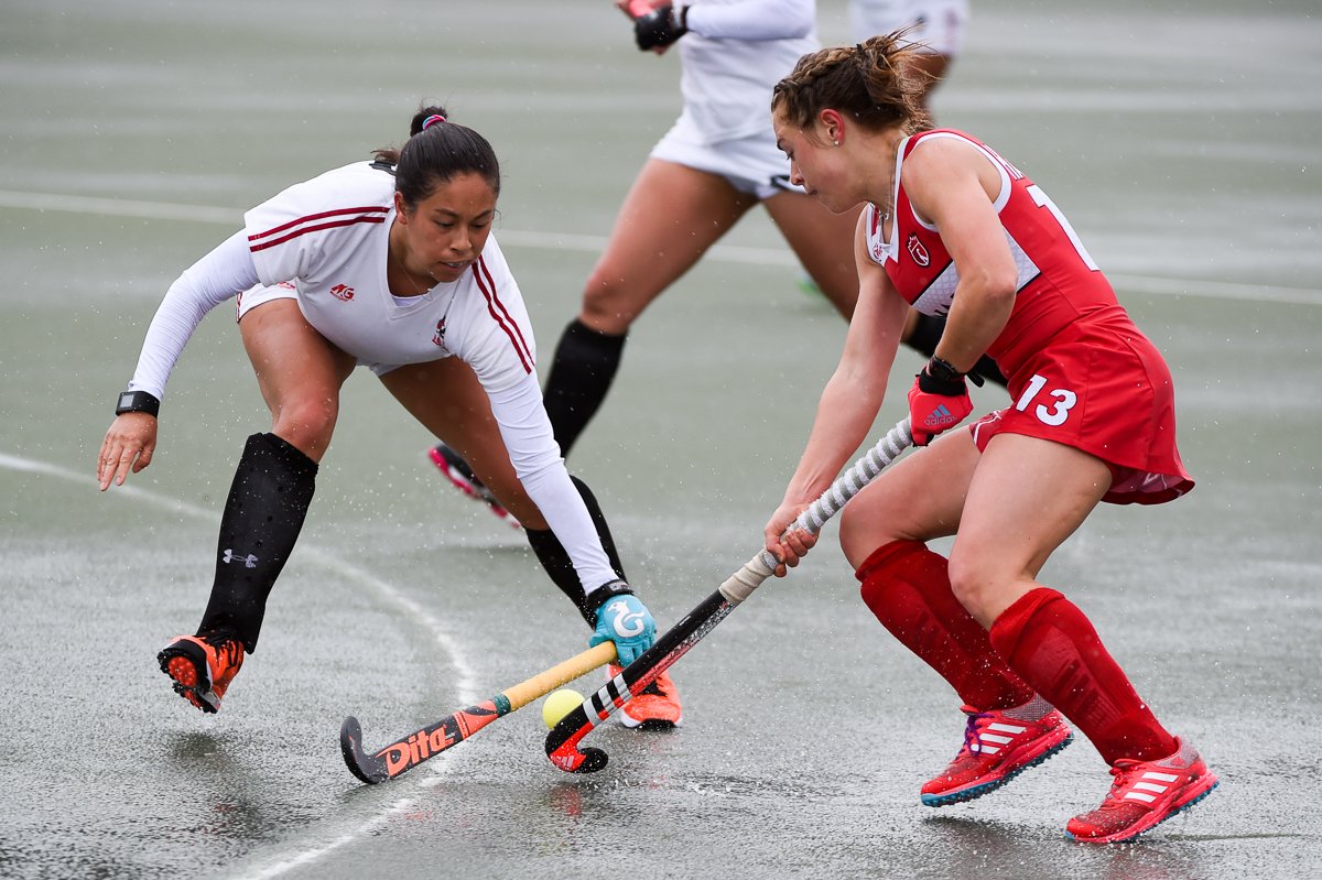 PanAmHockey's tweet photo. Waterlogged photos by @yhucken #CANvTTO #HWL2017 @FieldHockeyCan @TTFieldHockey @FIH_Hockey https://t.co/Z4Rr24xCBI