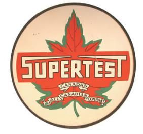 LondonontPast's tweet photo. Vintage Supertest Petroleum gas station sign. Supertest was founded in London ON in the 1920s, later sold to BP in the 1970s. #ldnont #signs https://t.co/TNP8lZw45h