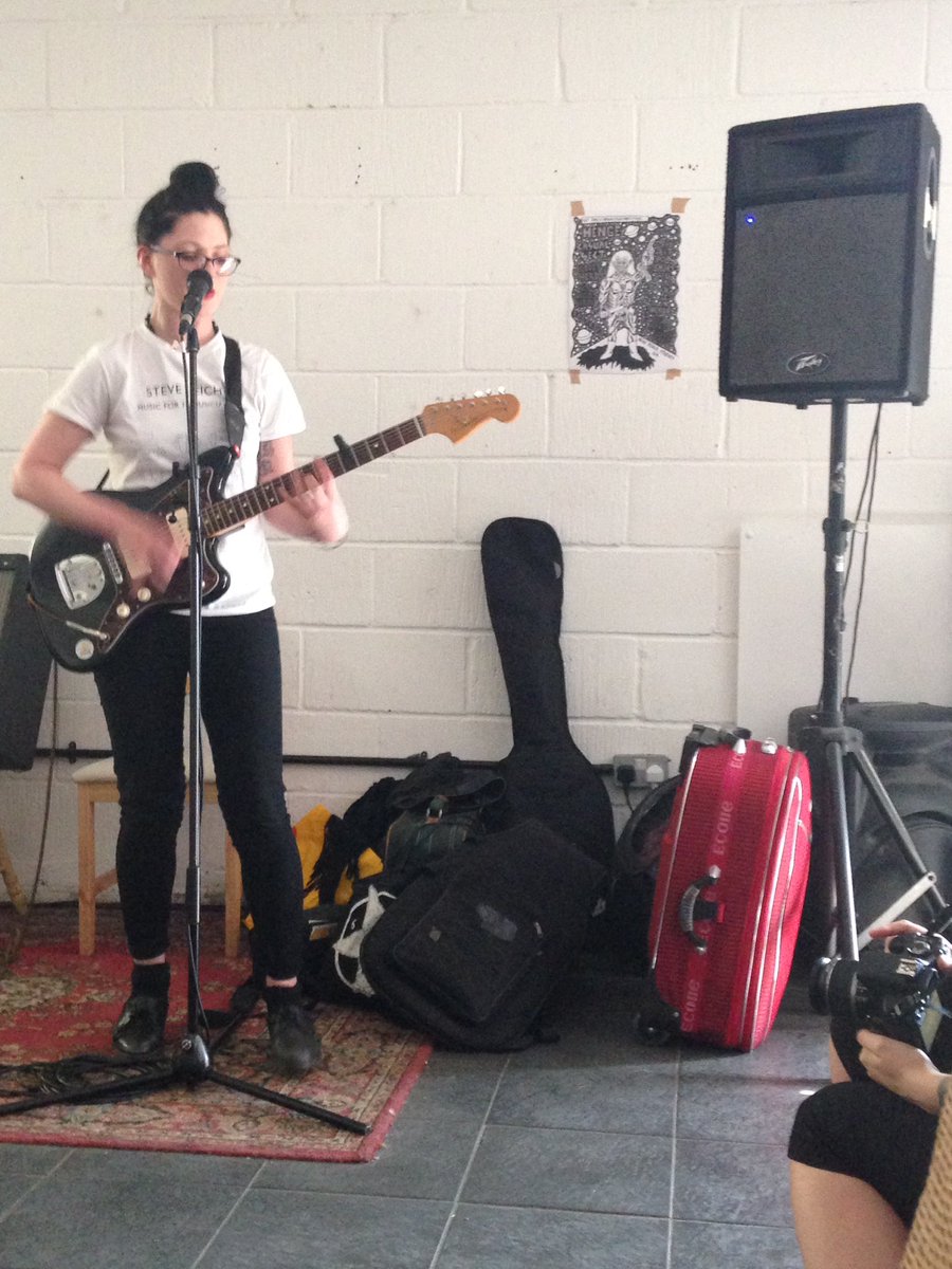 YeahBuddyDIY's tweet photo. Reporting from #ThinkingnotThinking and @Depresstival was wonderful. Potent bubbly pop numbers full of wit and grit https://t.co/HyCYhZDgiW