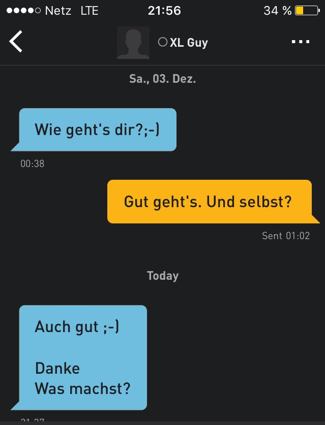 sebasitan2727's tweet photo. Zum Glück sind wir nicht mehr auf Brieftauben angewiesen. Das hätte ja eeeeewig gedauert. 😂 #grindrthings https://t.co/1o4LOxfMVU