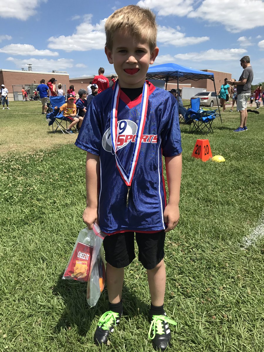 I-9 version of the game ball is the weekly medal. He led the game with flags pulled and led our team in rushing yards.  #Heisman2031