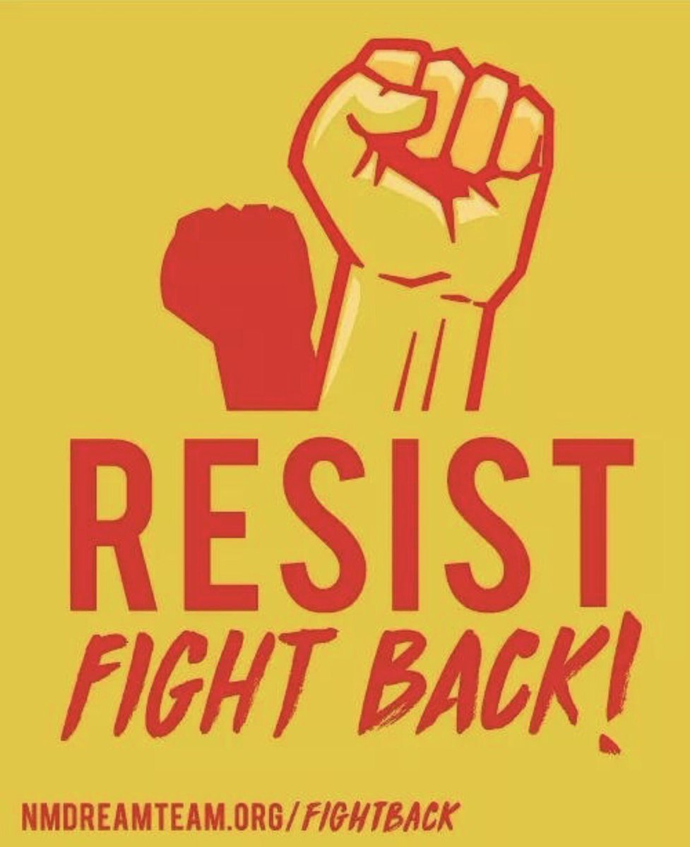 AFTNM's tweet photo. #NMDT #NMFightBack #DreamSummit3 #UndocuAlly #DreamEducator #NMResist #Resist #HereToStay #Solidarity ✊️ https://t.co/HxGTVeKdme