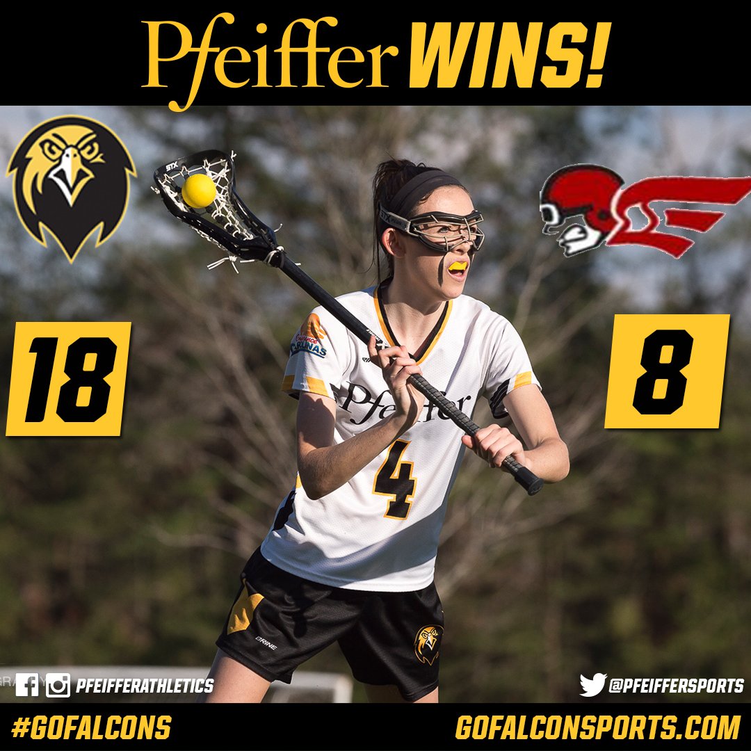 Unkenholz's career game leads Falcons past Erskine! #PfeifferWins #GoFalcons
