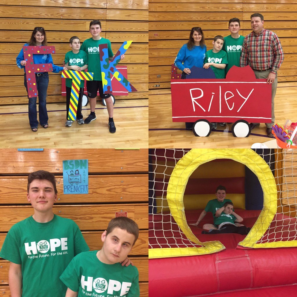 Thank you South Dance Marathon for raising money for Riley! #bsdm2k17