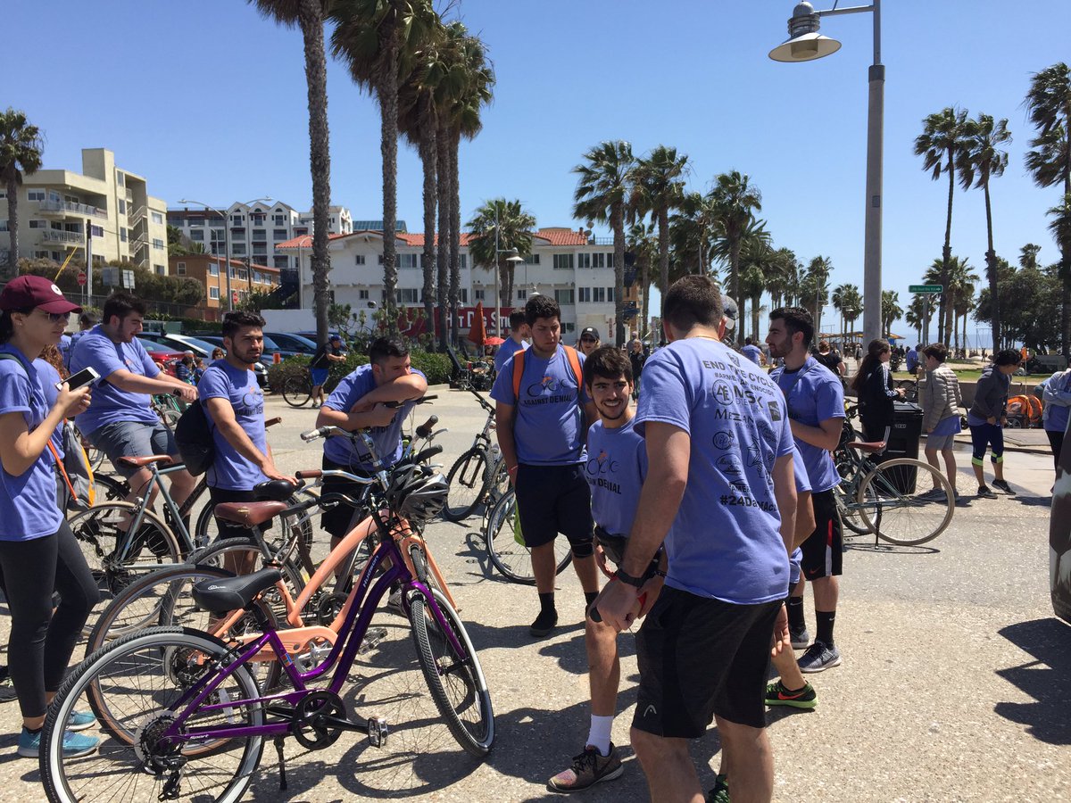 ayfwest's tweet image. Happening Now: Cycle Against Denial about to begin!