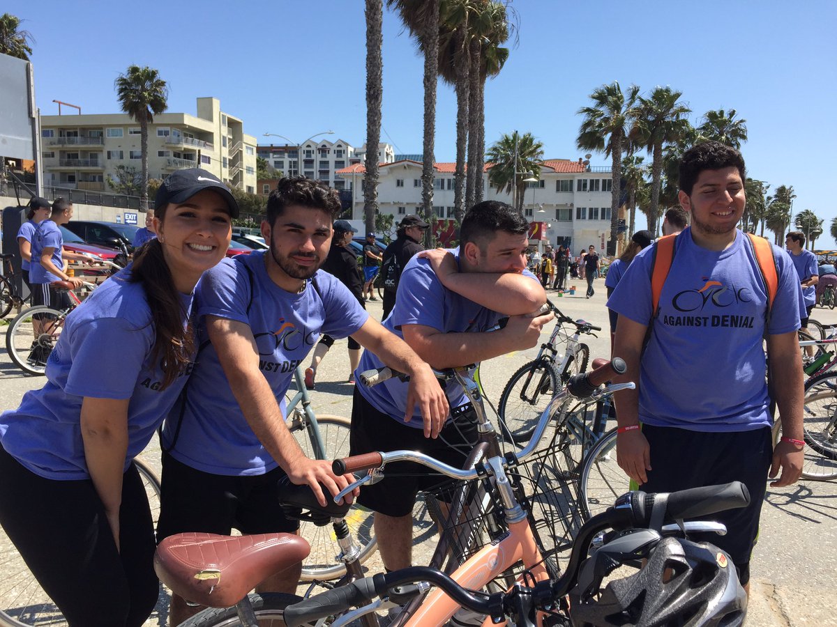 ayfwest's tweet image. Happening Now: Cycle Against Denial about to begin!