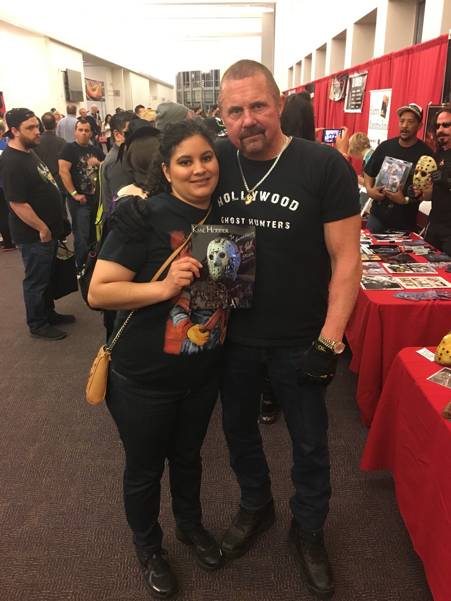 Happy Birthday to Kane Hodder. Had the privilege of meeting him at 