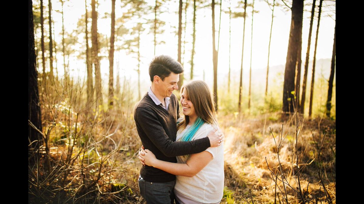 JadeNottPhoto's tweet photo. Can't help but smile! #engagement #forest #couples #love #photography https://t.co/uSXFFP31jw