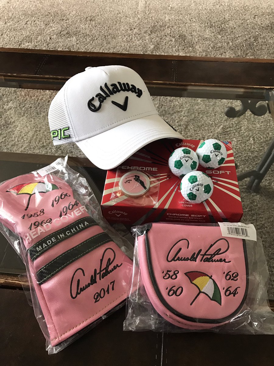 PaigeSpiranac's tweet image. Give away! Retweet for a chance to win this @CallawayGolf pack! #callaway #masters #ArnoldPalmer