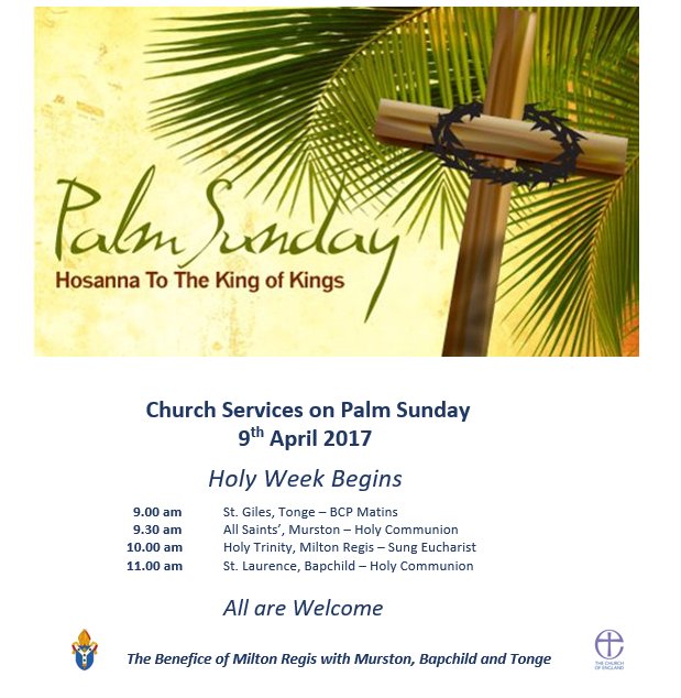 revlesleyjones's tweet photo. #PalmSunday #HolyWeeek begins
#MeeknessAndMajesty 
#JesusIsLord 
#ThyKingdomCome https://t.co/BYLwWtn0nE