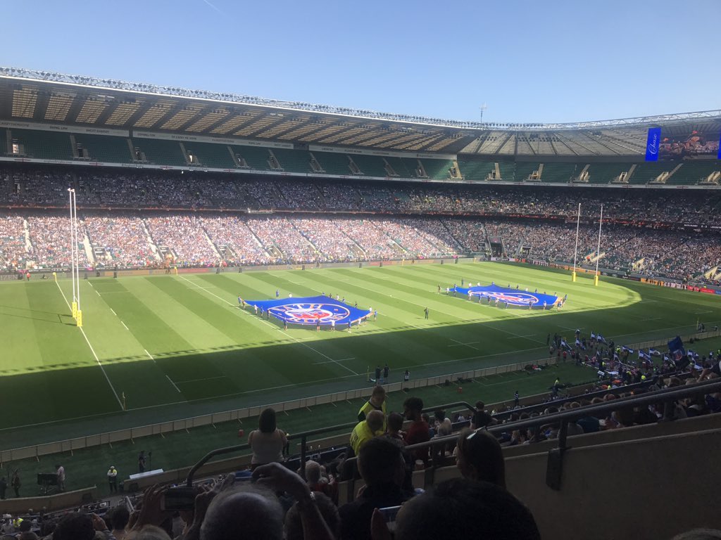 Come on Bath. @HITZBath have helped run the activities. Now the game begins. Come on.