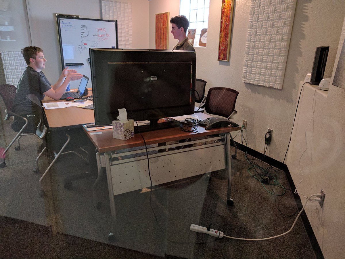 Fitzman66Mike's tweet photo. Big ideas....Bigger TVs......#GoCodeDGO.... https://t.co/hTbh2N5JAO