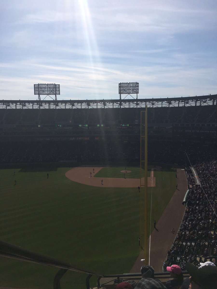 It's a beautiful day for some baseball.