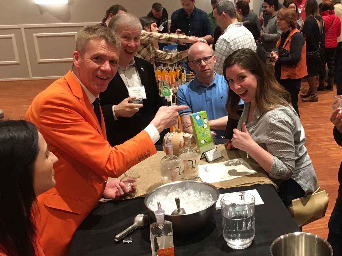 Having a great time <a href="/BCDistilled/">BC Distilled</a> - #noteworthycocktails with noteworthy people!