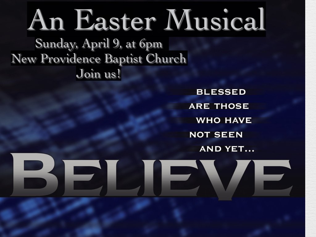 npbcloudon's tweet photo. Join us this Sunday at 6pm #Easter2017 https://t.co/SQaDY5KBQM