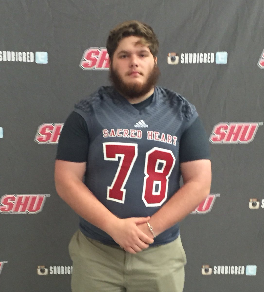 camthoms2425's tweet photo. Had a great time a Sacred Heart today #SHU https://t.co/mp6othrmOP