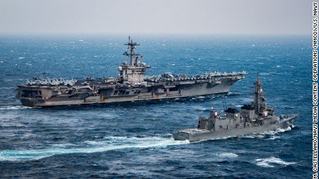 LO ÚLTIMO 
EE.UU. envía portaaviones a la Península de Corea cnn.it/2okuQXV