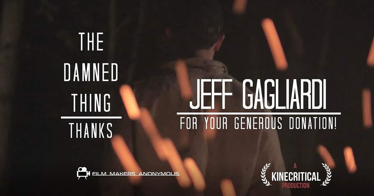 damnedthing2017's tweet photo. https://t.co/IhnVB05xkn
Generous contribution for today! #indiegogo #wisconsinfilm #survivalhorror #monstermovie #crowdfunding #horrorfilm https://t.co/Kqm5kc7RFk